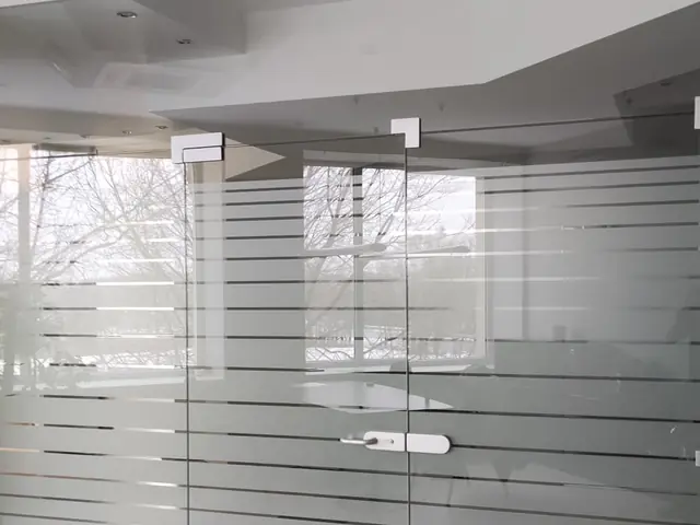 Joslu plēve stikla ieejai