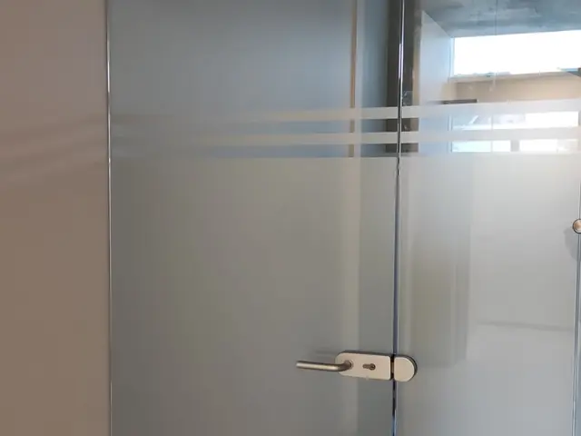Matēta josla dušas durvīm